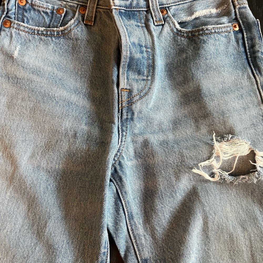 Levi Jeans size 23 Wedgie Straight - Picture 6 of 8